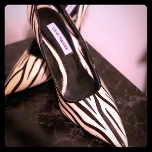 Steve Madden Zebra heels